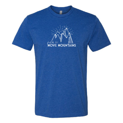 Faith to Move Mountains – Christian Short Sleeve Shirt | The Good News Tee